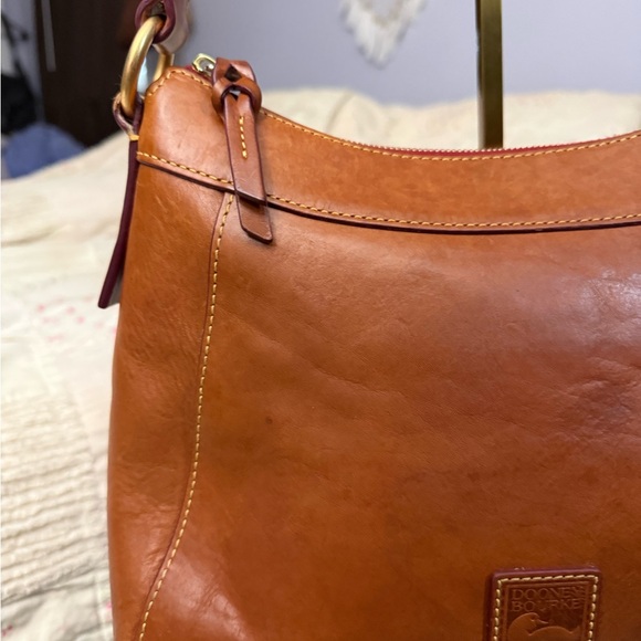 Dooney & Bourke Florentine Large Cassidy Hobo in Natural Leather - Picture 12 of 16